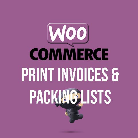 WooCommerce Print Invoices & Packing Lists