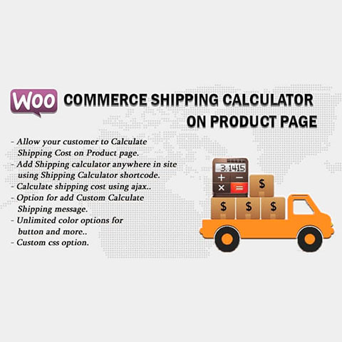 Woocommerce Shipping Calculator On Product Page
